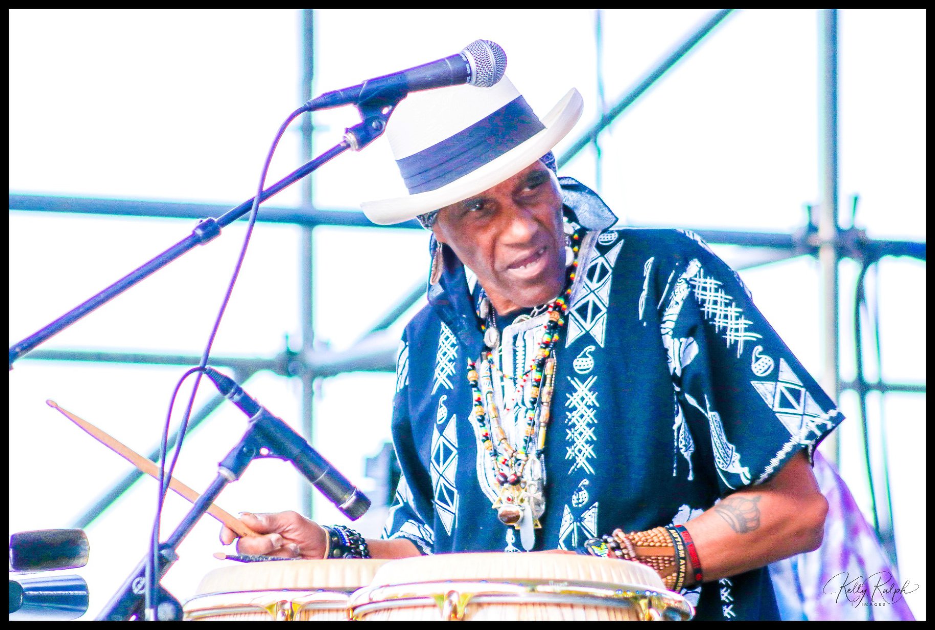 Profile shot of woman in low key light